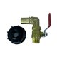 thumbnail image 2 of Scienceny Adaptador de grifo de agua de barriles, conector de válvula de jardinería reemplazable profesional reutilizable portátil, accesorio doblado de Materiales de construcción Doblado 25mm Scienceny TO008848-02, 2 of 6