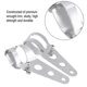 thumbnail image 4 of 35-43mm Motorcycle Headlight Mount Bracket Fork Tube Clamp Kit Black for Chopper Cafe Racer, 4 of 4