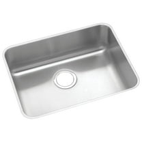Elkay Lustertone Classic Stainless Steel, 23-1/2" x 18-1/4" x 4-7/8", Single Bowl Undermount ADA Sink