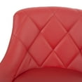 thumbnail image 3 of Air Lift Adjustable Swivel Bar Stools With Seat Back Pad, Set Of 2, 3 of 8