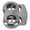 Titanium Color, variant on BIMZUC 10Pcs Drawstring Cord Lock Stopper, Zinc Alloy Spring Fastener Tightener for Shoelaces, Clothing, Paracord, Backpacks & Camping Gear, 0.98 inches / 2.5 cm, Titanium Color