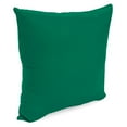 thumbnail image 6 of Jordan Manufacturing Sunbrella 16" x 16" Forest Green Solid Square Outdoor Throw Pillow, 6 of 10