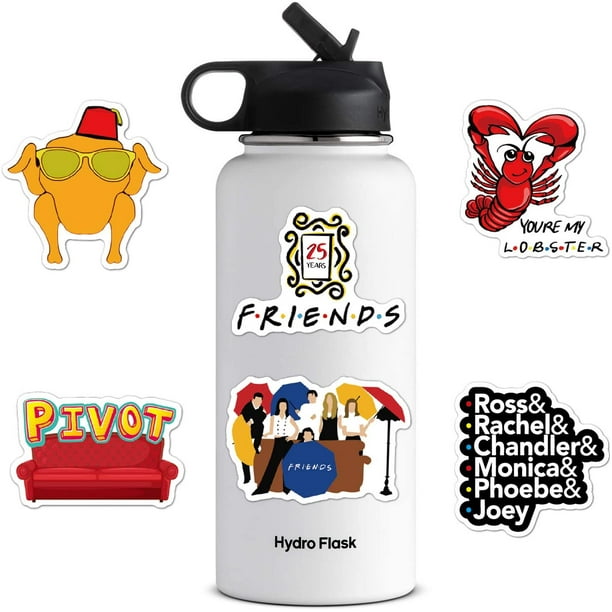 Friends TV Show Merchandise Stickers Pack of 50 Stickers Funny