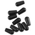 thumbnail image 5 of 10 puntas de interruptor de palanca de guitarra de plástico de 4 mm para guitarra eléctrica LP (negro), 5 of 5