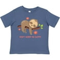 thumbnail image 3 of Inktastic Don't Hurry Sloth Girls Toddler T-Shirt, 3 of 5