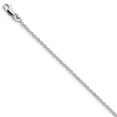 thumbnail image 1 of 925 Sterling Silver 1.95mm Cable Chain Bracelet, 1 of 5