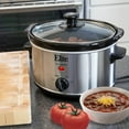thumbnail image 4 of Maxi-Matic Elite Gourmet MST-275XS Mijoteuse Ovale en Acier Inoxydable 2 Qt., 4 of 5