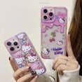 Sanrio Cartoon Clear Hello Kitty Cat Apple Iphone 12 11 13 Pro Max Case