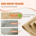 thumbnail image 3 of VEVOR Burlap Fabric Roll, 14 in x 30 ft & 50 x 50 High Density Wide Natural Burlap Fabric Rolls, Jute Fabric Burlap Tree Wrap Roll, for Decor, Crafts, Wedding, Plant & Tree Winter Covering, 3 of 9