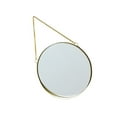 thumbnail image 2 of Round Makeup Mirror Punch-free Wall Vanity Mirror Entryway Hanging Beauty Mirror, 2 of 6