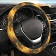 thumbnail image 3 of Picia Sunflower Sunset Rainfall Car Steering Wheel Cover, Non-Slip, Breathable, Universal 15 inch, 3 of 7
