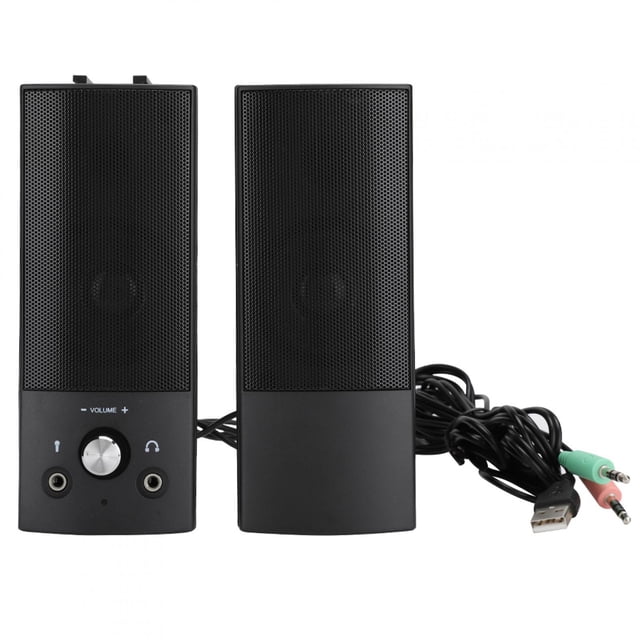 Dioche 2.0 Sound Channel Double Air Vent Design Subwoofer, Speaker, Audio Speaker, For Computer For Laptop For Notebook