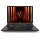thumbnail image 1 of Laptop Gamer MSI Vector 16 HX AI 16" QHD+ 240Hz Core Ultra 9 275HX 16GB RAM 1TB SSD RTX 5080 16GB Windows 11 Teclado RGB Gris, 1 of 6