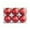 Red, variant on Christmas Ball Ornaments 6Pcs 2.36inch Christmas Tree Decorations Set Shatterproof Small Gold Christmas Ornaments Balls with Hanging Loop for Holiday Party Wreath Xmas Tree Decor