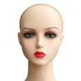 thumbnail image 6 of Female Mannequin Head Manikin Durable Stable Base Smooth Display Model with Shoulder for Jewelry s Displaying Making Styling Necklace Style A, 6 of 7