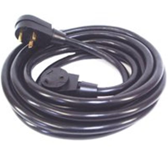 Weather Resistant Power Cord Suitable for Mobile Homes and Recreational Areas Heavy Duty Road Power 65039601 25 10/3 30-Amp RV Extension Black