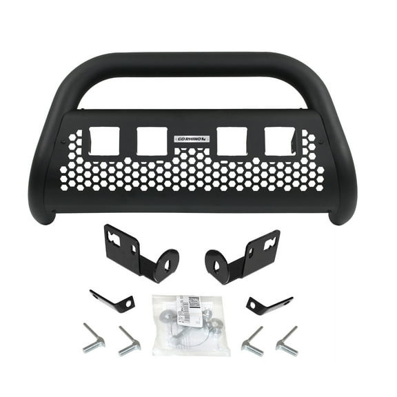 Go Rhino 55984T Defensa RC2 LR4 con orificios para 4 duallys (Con kit de instalación) For 08-16 F-350 Super Duty, F-250 Super Duty Fits select: 2008-2016 FORD F250, 2008-2016 FORD F350