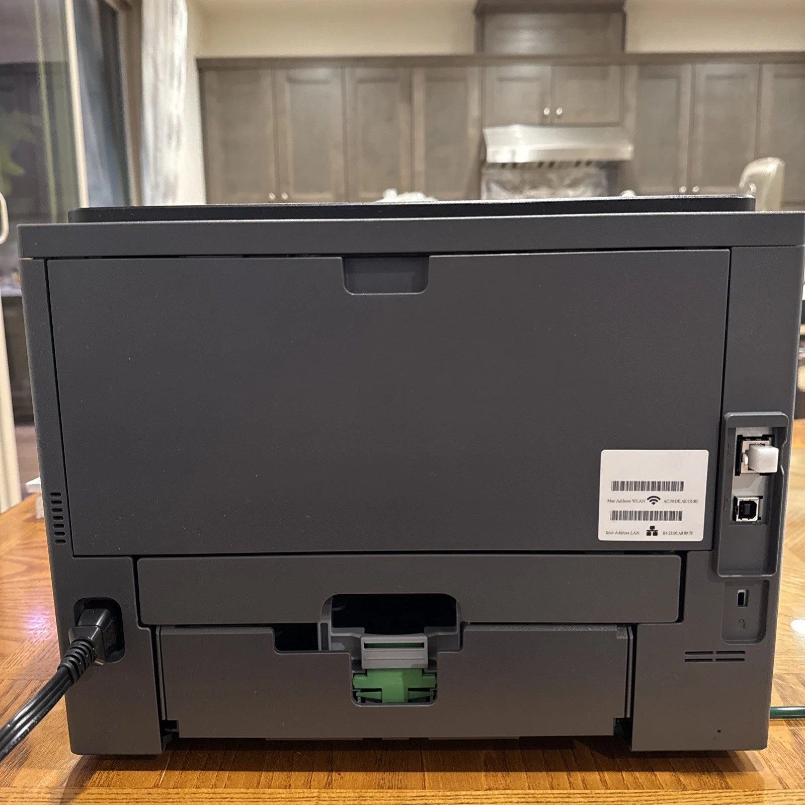 Pre-Owned Brother Monochrome Laser Printer, HL-L6200DW, Wireless Networking, Mobile Printing, Duplex Printing, Large Paper Capacity