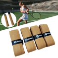 thumbnail image 2 of Absorption Dull Polish Shock-proof Racquet Handle Grip Imitation Cowhide Badminton Squash Tennis Racket Inner Overgrip grey, 2 of 6