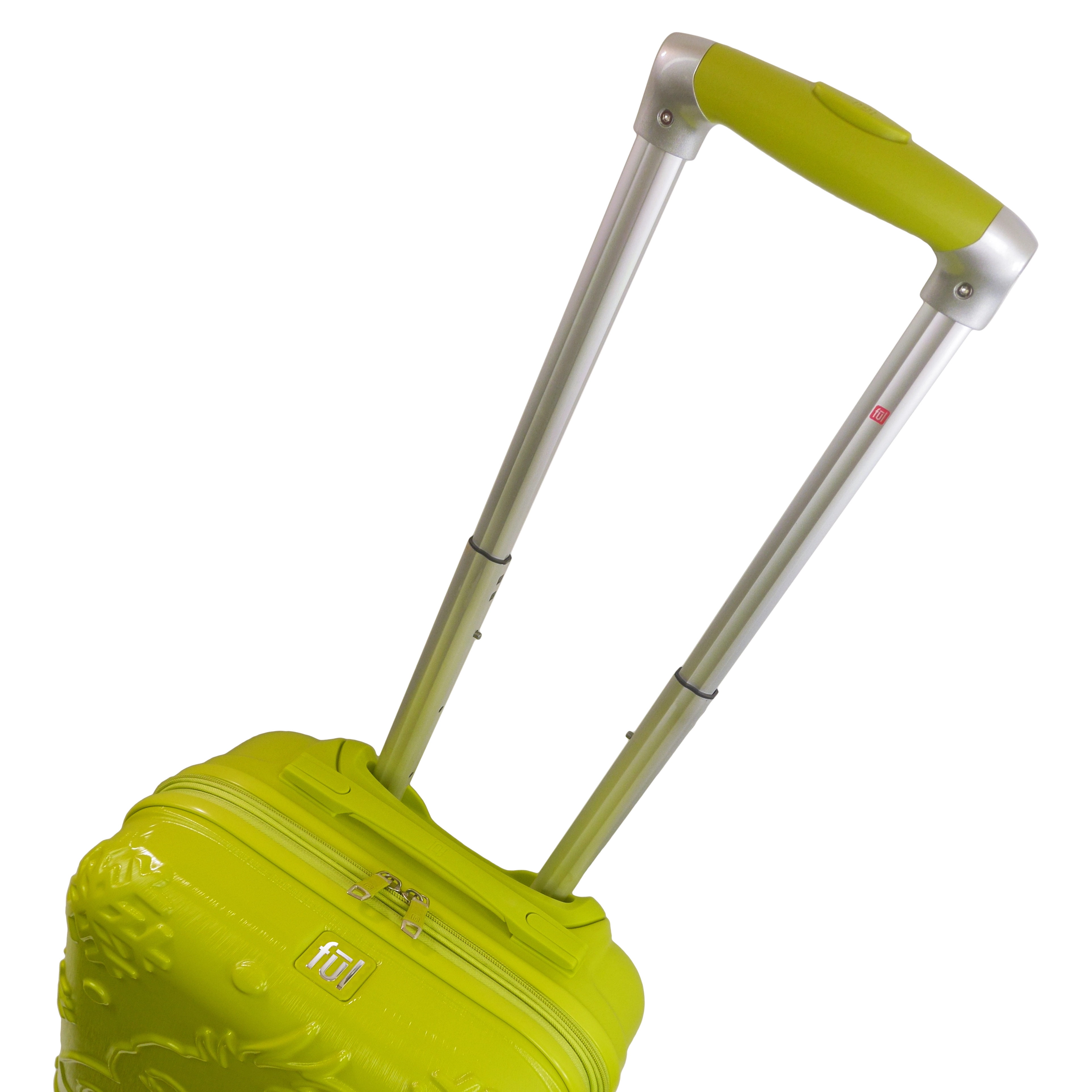 Dr. Seuss The Grinch 22 Inch Carry On Rolling Luggage, Hardshell Suitcase with Spinner Wheels, Green