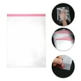 thumbnail image 3 of Unique Bargains 9 ㎛ 100 Pcs Convenient with Hole Clear Self Sealing Bags for Treats 9.06"x11.81", 3 of 5