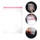 thumbnail image 3 of Ofertas Únicas 9 ㎛ 100 Pcs Convenientes con Agujero Bolsas Transparentes Autocierre para Golosinas 9.06"x11.81", 3 of 5