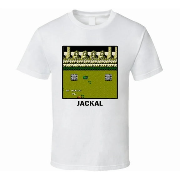 Jackal Video Game Classic Retro Fan T Shirt