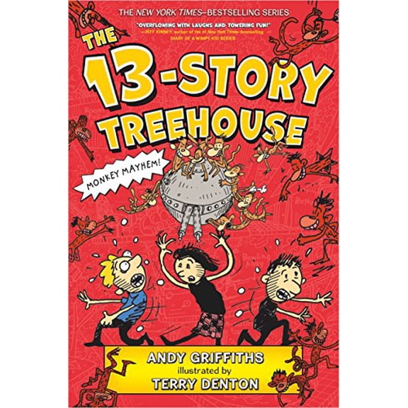 Pre-Owned The 13-Story Treehouse: Monkey Mayhem! (Paperback) 1250070651 9781250070654