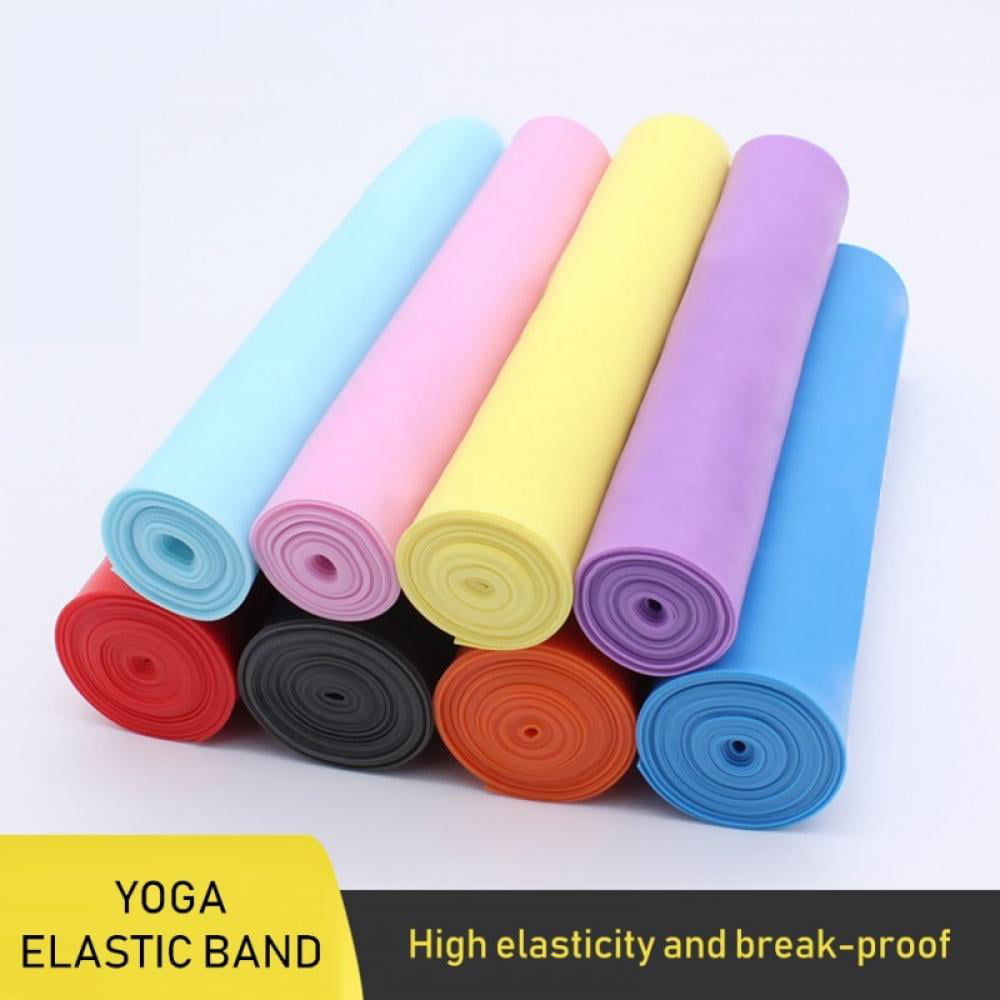 1pc TPE 150cm Elastic Exercise Workout Fitness Stretching Yoga Resistance Bands 