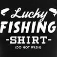 thumbnail image 3 of CafePress - Lucky Fishing Shirt Do Not Wash Pajamas - Women's Short Sleeve Print T-Shirt and Pants Dark Cotton Pajama Set, 3 of 7