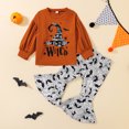 thumbnail image 2 of HIPYLO Halloween Onesie Brother and Sister Matching Outfits Toddler Overalls Baby Christmas Outfit Infant Christmas Boy Winter Clothes for Kids 18, 2 of 6