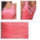 thumbnail image 3 of Wosthever Bañadores con estampado degradado para mujer, traje de baño elástico con cuello redondo, traje de baño Sexy Vintage para vacaciones Traje de baño Rosa s, 3 of 6