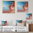 thumbnail image 4 of Designart "Coastal Simplicity Photo II" Nautical & Beach Floater Framed Canvas Art Print, 4 of 7
