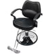 thumbnail image 1 of Silla Barberia Negra Lisa Nanofort Estetica Salon Belleza, 1 of 9