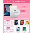 thumbnail image 2 of Magnetic Keyboard Mouse Combo Case with RGB Backlight Keypad & Stylus Slot for iPad 10.2" 7/8/9 Gen, Air 3, Pro 10.5",Dark Cherry, 2 of 9