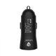 thumbnail image 1 of Cargador de coche USB 2 puertos de carga rápida y Qc 3.0 Cargador de coche rápido inteligente de doble puerto Adaptador de coche USB para Iphone, Samsung, Motorola, Lg Feliz Sencillez, 1 of 5