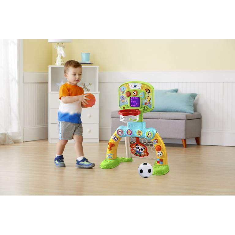 VTech KidiSports Basketball – Interaktiver Basketballkorb inkl. Ball für  das Kinderzimmer mit Bewegungssensor und Punktezähler – Für Kinder von 3-8  Jahren[Exklusiv bei ]: : Spielzeug