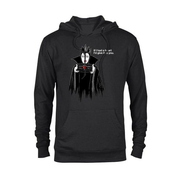 Disney Villains Evil Queen If I Had A Heart - Pullover Hoodie for Adults - Customized-Black