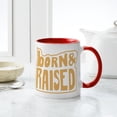 thumbnail image 4 of CafePress - Oregon Born & Raised - 11 oz Ceramic Mug - Novelty Coffee Tea Cup, 4 of 4