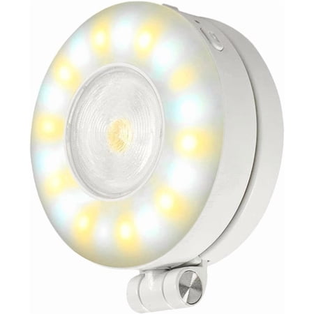 Generic Selfie Light Magnetic Clip-on LED Rechargeable Phone Ring Light for Video Calls Photography