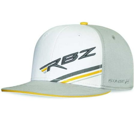 Brand NEW TaylorMade Golf RBZ Stage 2 Flat Bill Fitted Hat - Small/Medium Gray