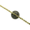 thumbnail image 3 of 10K Yellow Gold Rope Chain Necklace 4MM 18" 20" 22" 24" 26" 28" 30", 3 of 5
