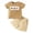 01-Khaki, variant on vigerkar Toddler Boy Easter Outfit Baby Boy Bunny Short Sleeve T Shirt And Shorts Set 2 Piece Spring Summer Clothes (Blue, 2-3 Years)