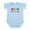 Sky Blue, variant on CafePress - Love46 Body Suit - Baby Light Bodysuit, Size Newborn - 24 Months