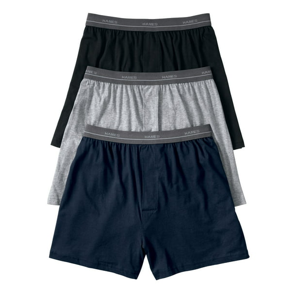 Boys Exposed Waistband Tagless Knit Boxer, 5 Pack - Walmart.com
