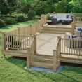 thumbnail image 2 of Deckorators 6 in. x 6 in. Newport High Pyramid Pressure Treated Post Cap, 2 of 6