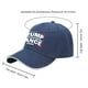 thumbnail image 4 of Trump Vance 2024 Sombrero Bordado Papá Ajustable para Hombres Mujeres (oscuro) Rojo Azul, 4 of 5