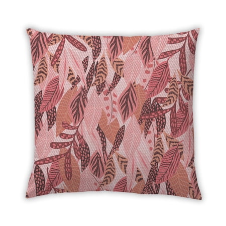 Ahgly Company Outdoor Square Contemporary Throw Pillow, 18 inch by 18 inch