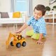 thumbnail image 5 of Coche de juguete infantil de empuje hacia atrás, coche de ingeniería, coche de juguete infantil, coche pequeño educativo infantil, carretilla de presión, 5 of 6