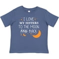thumbnail image 3 of Inktastic I Love My Sisters to the Moon and Back Boys or Girls Baby T-Shirt, 3 of 5